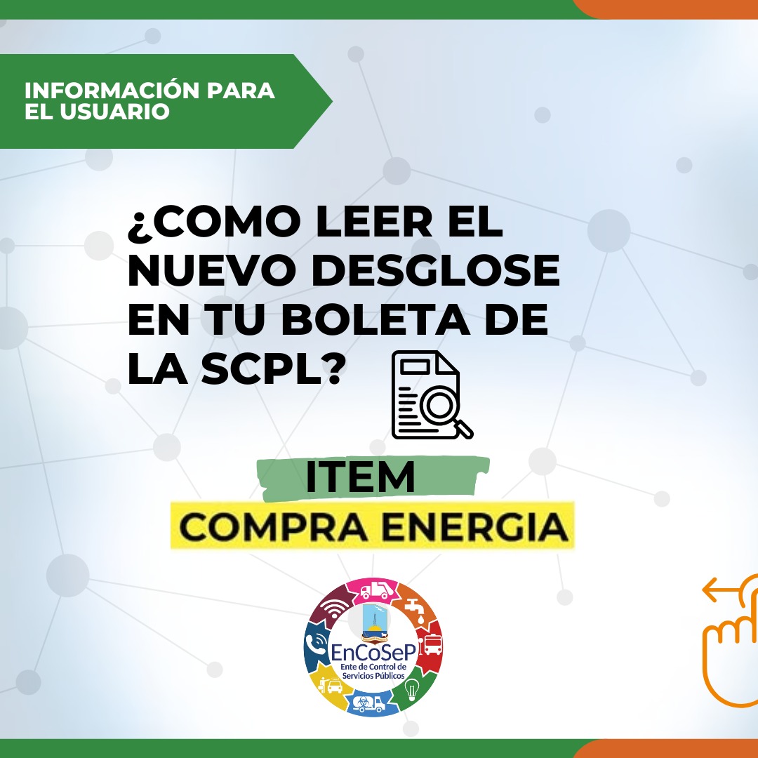 Desdoblamiento de Item en la boleta de servicios de la Sociedad Cooperativa Popular Limitada